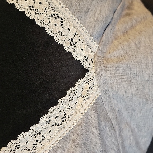 Jenni Gray Lace Trim Bralette NWOT size XL - Picture 2 of 11